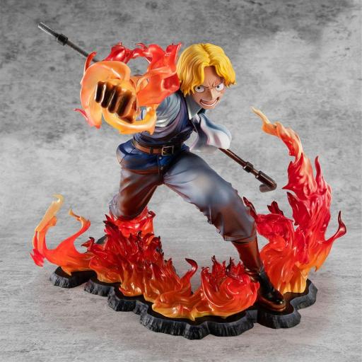 Figura One Piece Sabo Fire Fist Inheritance Limited Edition MegaHouse 15 cm