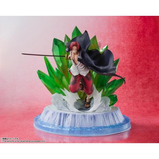 Figura One Piece Shanks & Uta Extra Battle Red FiguartsZero Tamashii 24 cm [1]