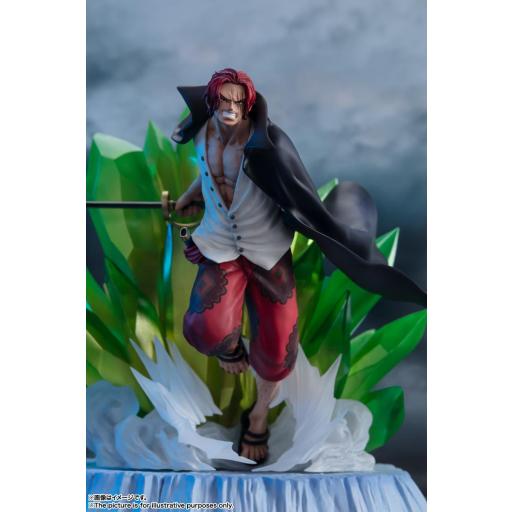 Figura One Piece Shanks & Uta Extra Battle Red FiguartsZero Tamashii 24 cm [3]