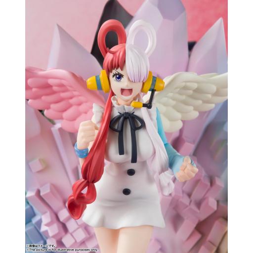 Figura One Piece Shanks & Uta Extra Battle Red FiguartsZero Tamashii 24 cm [5]