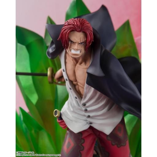 Figura One Piece Shanks & Uta Extra Battle Red FiguartsZero Tamashii 24 cm [2]