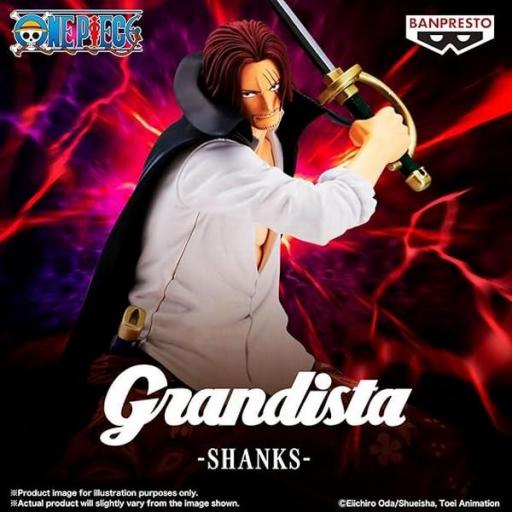 Figura One Piece Shanks Grandista Banpresto 22 cm [0]