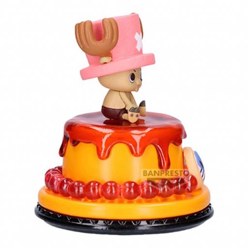 Figura One Piece Tony Tony Chopper Paldoce Ver.C Orange Cake Banpresto 6 cm [1]