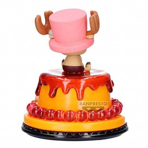 Figura One Piece Tony Tony Chopper Paldoce Ver.C Orange Cake Banpresto 6 cm [3]