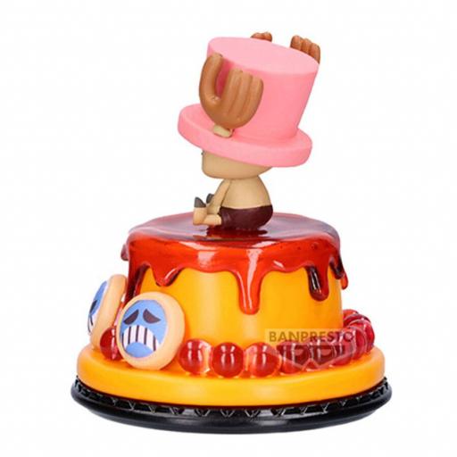 Figura One Piece Tony Tony Chopper Paldoce Ver.C Orange Cake Banpresto 6 cm [2]