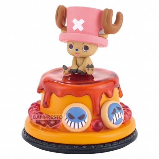 Figura One Piece Tony Tony Chopper Paldoce Ver.C Orange Cake Banpresto 6 cm