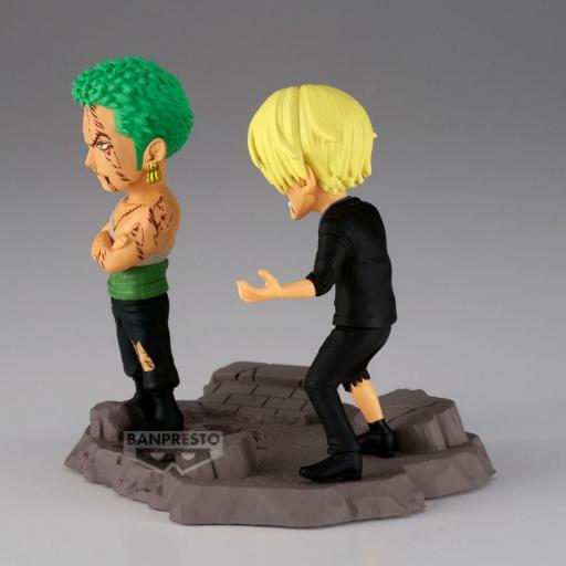 Figura One Piece Zoro & Sanji Log Stories Banpresto 8 cm [2]