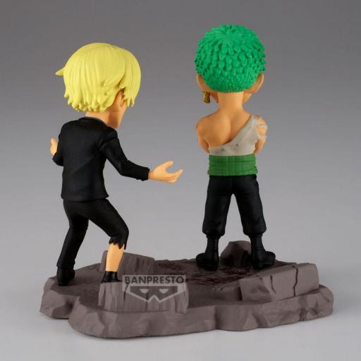 Figura One Piece Zoro & Sanji Log Stories Banpresto 8 cm [4]