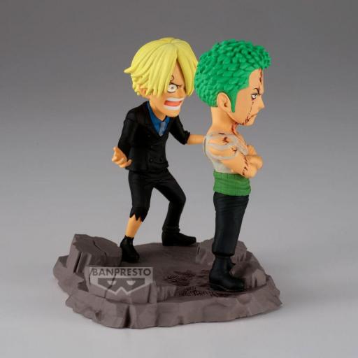 Figura One Piece Zoro & Sanji Log Stories Banpresto 8 cm [3]