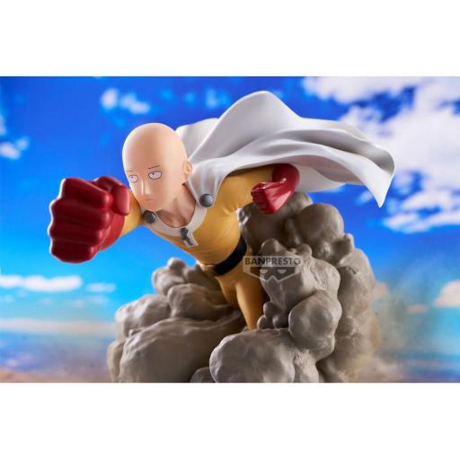 Figura One Punch Man Saitama Diorama Banpresto 15 cm [2]