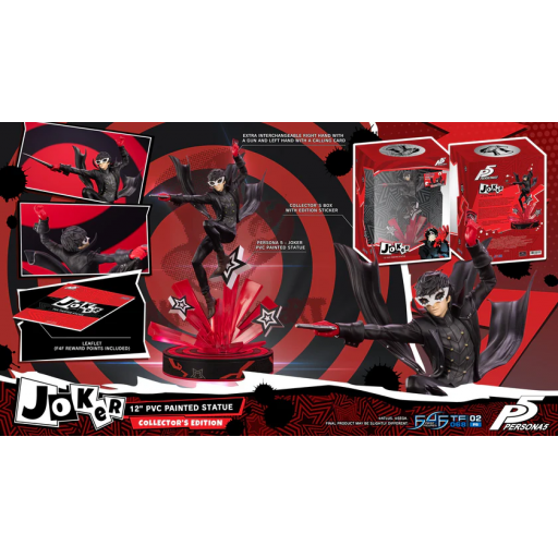 Figura Persona 5  Joker (Collector's Edition) First 4 Figures 30 cm