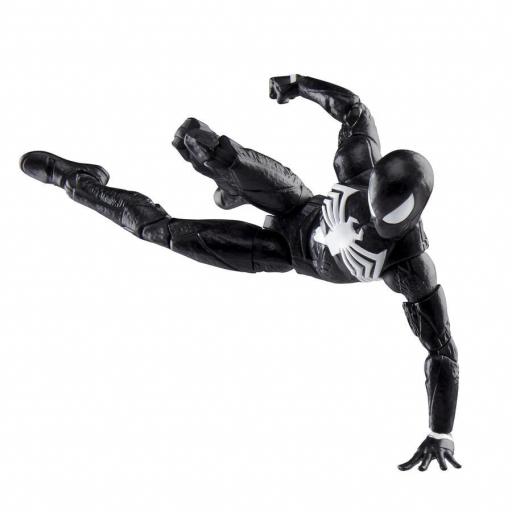 Figura Peter Parker Black Suit Spider-Man 2 Gameverse Marvel Legends Hasbro 15 cm [4]