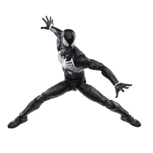 Figura Peter Parker Black Suit Spider-Man 2 Gameverse Marvel Legends Hasbro 15 cm [5]