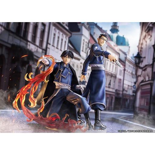 Figura Proof Fullmetal Alchemist Brotherhood Roy Mustang & Maes Hughes Kizuna 27 cm