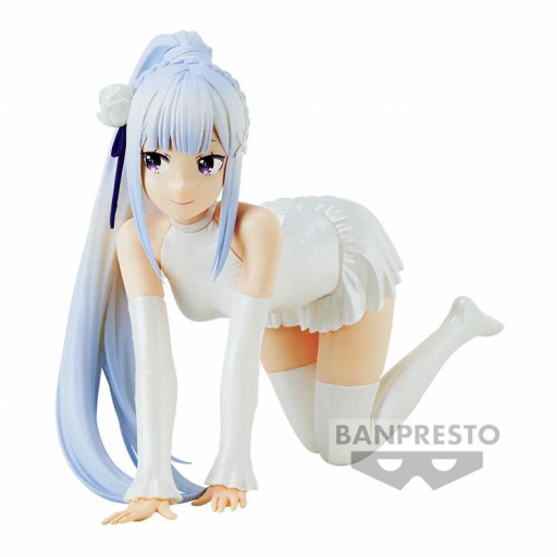 Figura Re:Zero Emilia Celestial Vivi Maid Style Ver. Banpresto 13 cm