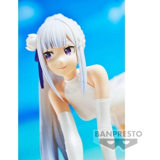 Figura Re:Zero Emilia Celestial Vivi Maid Style Ver. Banpresto 13 cm [2]
