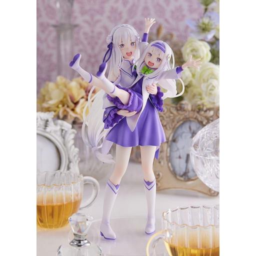 Figura ReZero Ram & Childhood Emilia Sega 24 cm  [1]