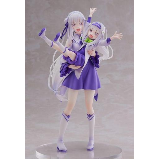 Figura ReZero Ram & Childhood Emilia Sega 24 cm  [4]