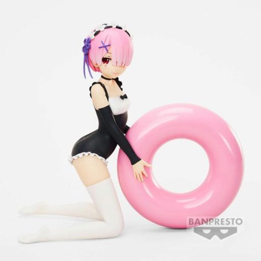 Figura Re:Zero Ram Celestial Vivi Maid Style Ver. Banpresto 13 cm