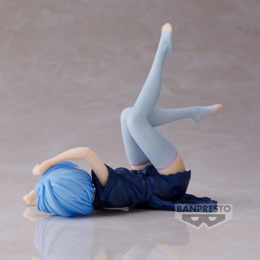 Figura Re:Zero Rem Dressing Gown Relax Time Banpresto 10 cm [3]