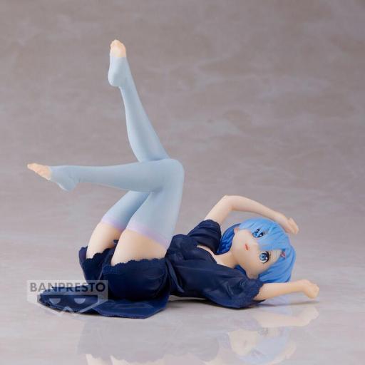 Figura Re:Zero Rem Dressing Gown Relax Time Banpresto 10 cm [2]