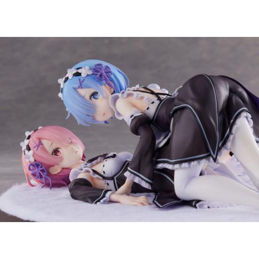 Figura Re:Zero Starting Life in Another World Ram & Rem Furyu 9 cm [6]