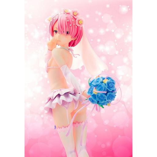 Figura Re:Zero Starting Life in Another World Ram Wedding Ver. 22 cm