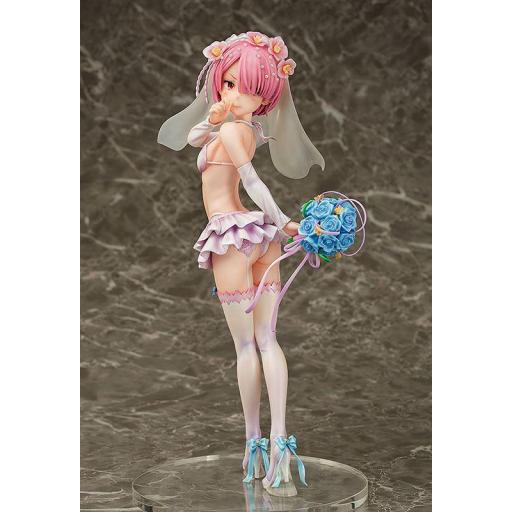 Figura Re:Zero Starting Life in Another World Ram Wedding Ver. 22 cm [2]