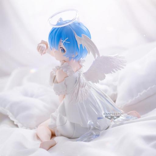 Figura Re:Zero Starting Life in Another World Rem Angel Ver. Banpresto 13 cm [4]
