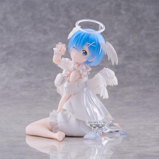 Figura Re:Zero Starting Life in Another World Rem Angel Ver. Banpresto 13 cm [1]