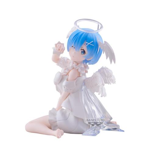 Figura Re:Zero Starting Life in Another World Rem Angel Ver. Banpresto 13 cm [0]