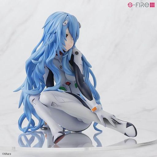 Figura Rebuild of Evangelion Rei Ayanami Long Hair Ver. Sega Goods 11 cm [3]