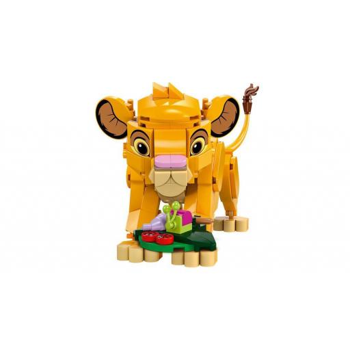 Figura Rey León Simba Cachorro Set construcción Niños LEGO 27 cm [2]
