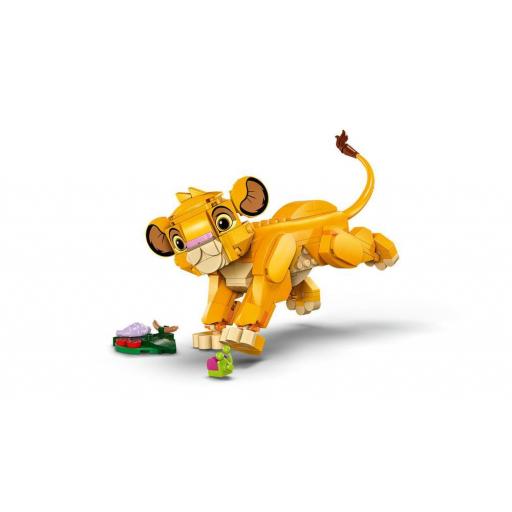 Figura Rey León Simba Cachorro Set construcción Niños LEGO 27 cm [3]