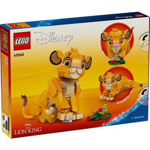 Figura Rey León Simba Cachorro Set construcción Niños LEGO 27 cm [5]
