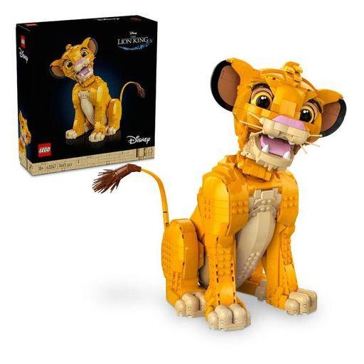 Figura Rey León Simba Joven Set construcción LEGO 