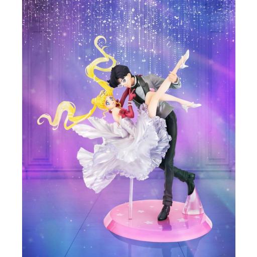 Figura Sailor Moon Usagi & Tuxedo Mask Moonlight Glow Edition FiguartsZERO 24 cm
