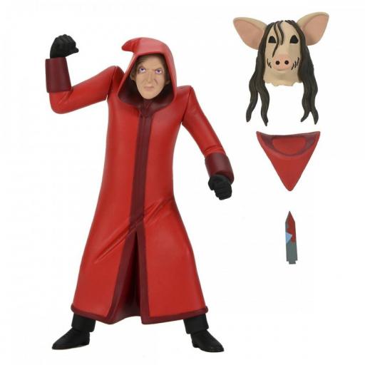 Figura Saw Jigsaw Killer Red Robe Toony Terrors NECA 15 cm