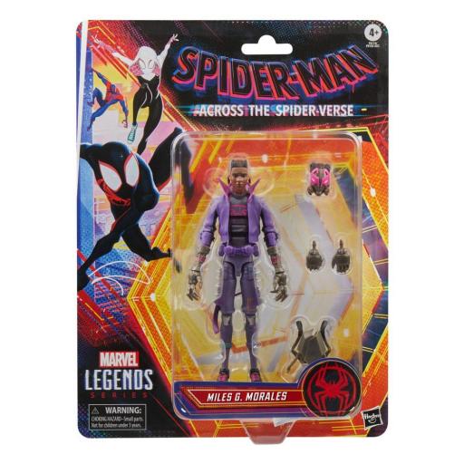 Figura Spider-Man: Cruzando el multiverso Miles G. Morales Marvel Legends Hasbro 15 cm [7]