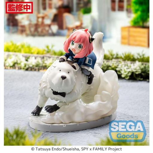 Figura Spy x Family Anya Forger & Bond Forger Mission Extend Luminasta Sega 16  cm