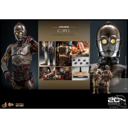 Figura Star Wars: Episode II C-3PO Hot Toys 29 cm [3]