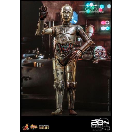 Figura Star Wars: Episode II C-3PO Hot Toys 29 cm