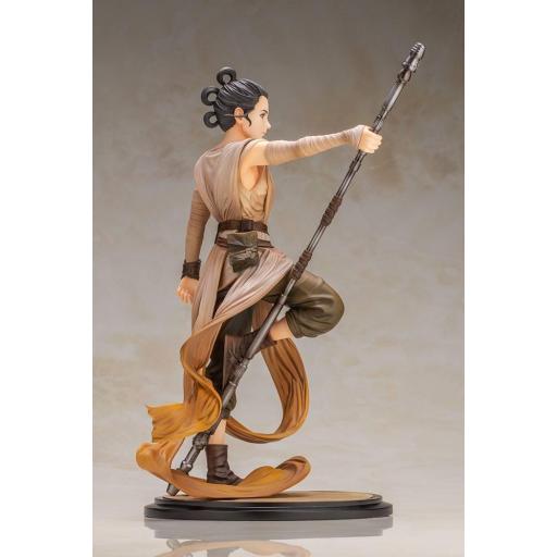 Figura Star Wars Episode VII Rey Descendant of Light ARTFX  Kotobukiya 27 cm [6]
