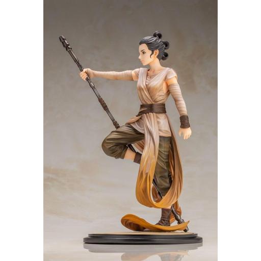 Figura Star Wars Episode VII Rey Descendant of Light ARTFX  Kotobukiya 27 cm [5]