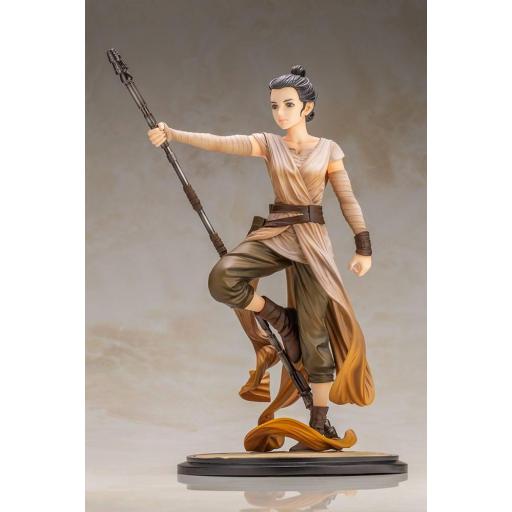 Figura Star Wars Episode VII Rey Descendant of Light ARTFX  Kotobukiya 27 cm [4]