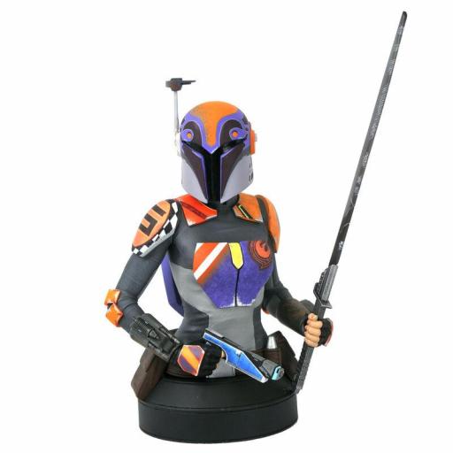 Figura Star Wars Rebels Sabine Wren Busto Diamond 15 cm [0]