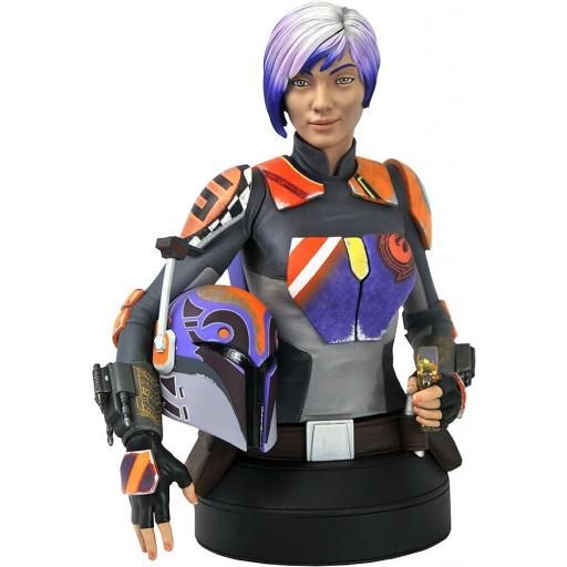 Figura Star Wars Rebels Sabine Wren Busto Diamond 15 cm [1]