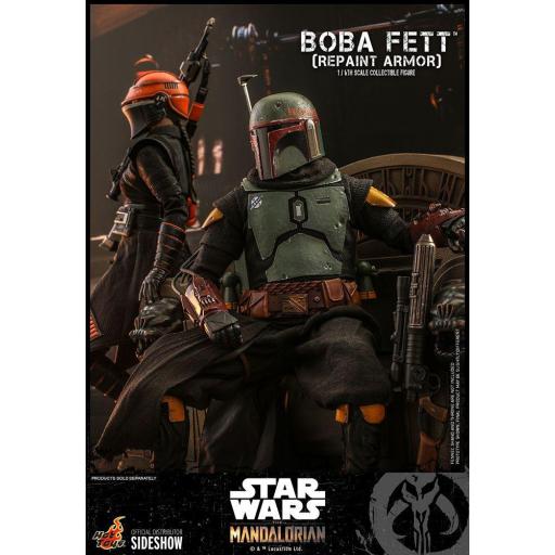 Figura Star Wars Tha Mandalorian Boba Fett Hot Toys 30 cm [2]