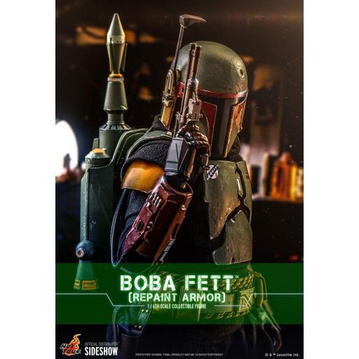 Figura Star Wars Tha Mandalorian Boba Fett Hot Toys 30 cm [3]