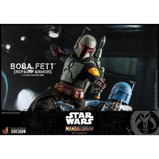 Figura Star Wars Tha Mandalorian Boba Fett Hot Toys 30 cm [4]